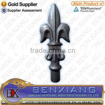 wrought iron spearhead for gate or fence