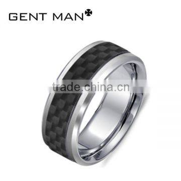 big size ring coolman jewelry fashion carbon fiber gay man ring