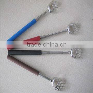 Stainless Steel Handy Telescopic Bear Claw Back Scratcher