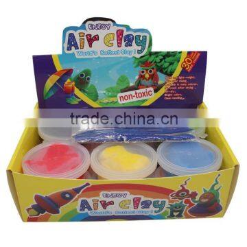 multicolored air dry clay crafts soft modelling dry clay putty expanded fimo lightweight clay