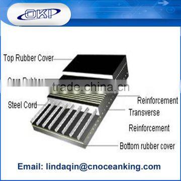 Steel cord conveyor belt