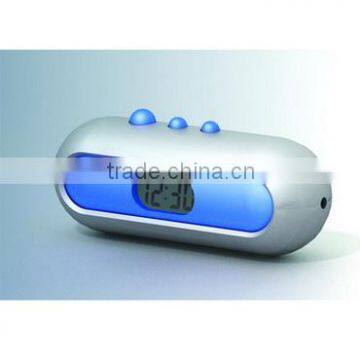 Fashion Keychain LCD digita Alarm clock