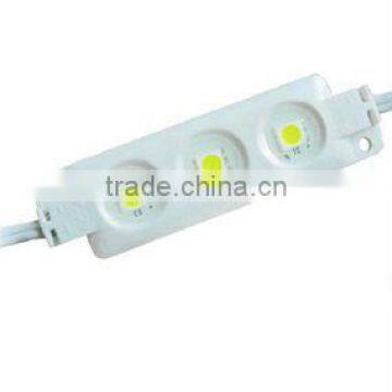 5050 SMD injection type LED module,3pcs 5050 led,warm white,DC12V input