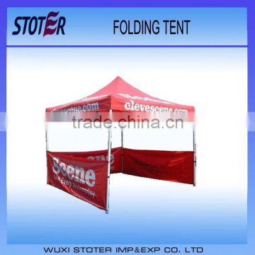 Premium 3x3 aluminum advertising folding tent