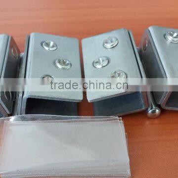 HJ-068 Best Price 10cm Square Stainless Steel Double Hinge China Supplier Glass Hinge photo-4