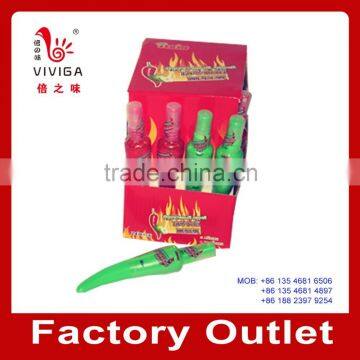 Fruit flavor syrup spray liquid pen candy