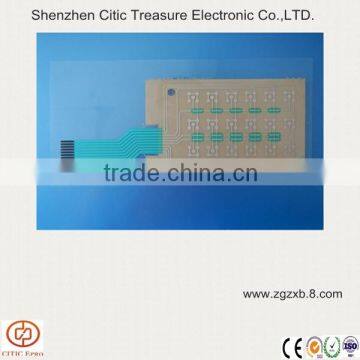 PET membrane switch circuit waterproof