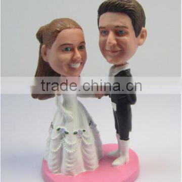 custom propose bobble head for wedding