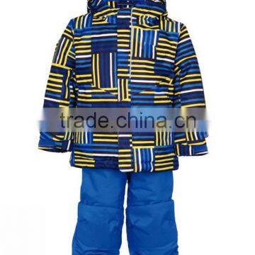 Boy's Waterproof Insulated Waterproof 10000mm Ski Suit