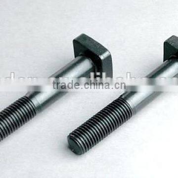 low price high quality stainless steel and carbon steel flat m8 square head bolt