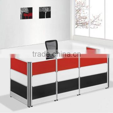 2012 Hot sale modern small screen reception desk