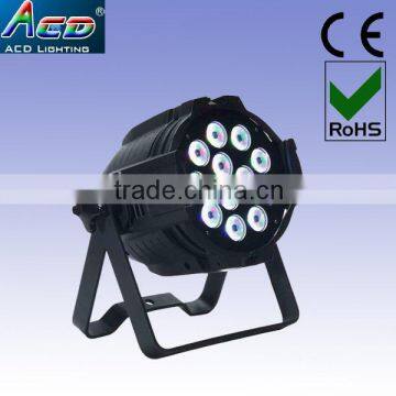 high power 12*15w 5in1 RGBWA high power led par light,led stage par can light