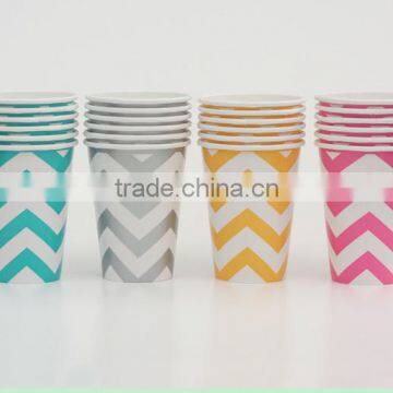 wave wholesale party disposable paper cup cheap beverage paper cup