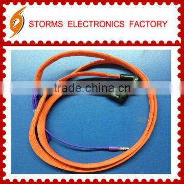 In-ear braided cable sholace earbuds factory manufacturer