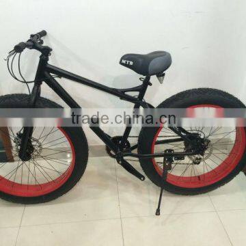 2014 New Model Cool Fat Tire Beach Cruiser Sand Snow Bike