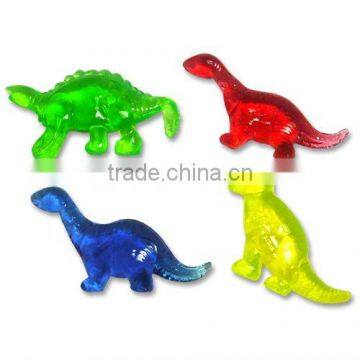 Sticky mini dinosaur toy for promotion capsule items