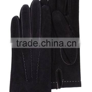Fashion dress pigskin leather gloves driving gloves