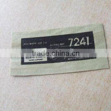 Superior quality printed label for clothes