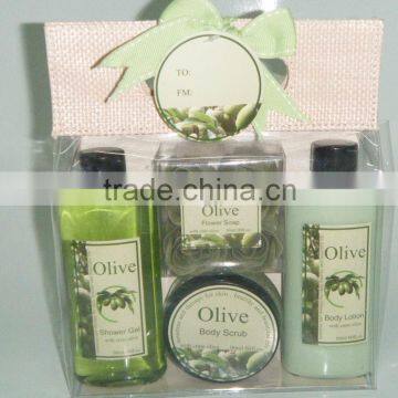 Bath gift set(body lotion,shower gel, body scrub)