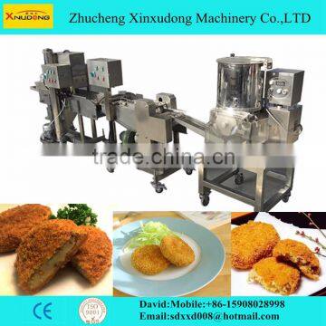 Forming machine for nuggets/meat pie/burger patty