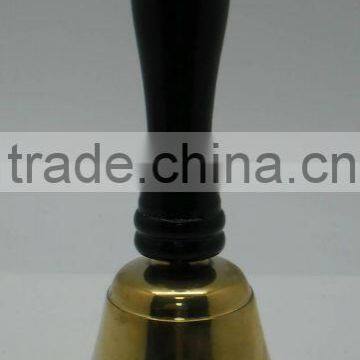 brass handle bell for Christmas 8.8" height A8-014-B brass church bell (A462)