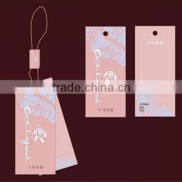 Bright uv printed hangtags