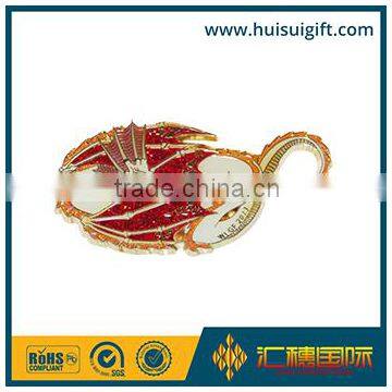 Wholesale Promotional Fashionable Fashion Lapel Pin With Glitter
