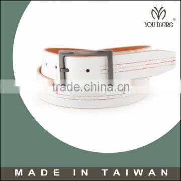 Best quality natural Vegetable Leather Belt with customized buckle