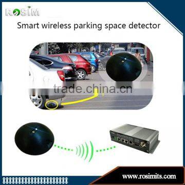 Wireless zigbee parking space sensor with outdoor parking occupancy detection sensor