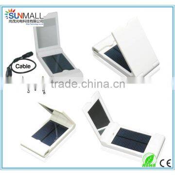 Solar Charger with Mirror for Mobile Phone