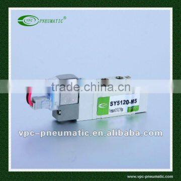 SY Series 3 ports Solenoid Valve used in plastic drop machinery, packing machinery