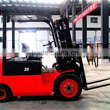 3.5 ton Electric forklift with four wheel