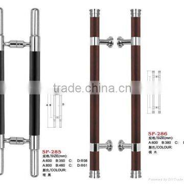 2016 Nice shape Stainless steel glass door handle for EU market with good design