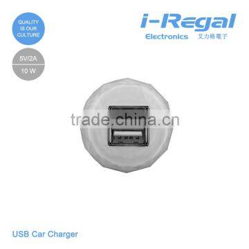 China Wholesale 5V 2.1A Best Portable Dual USB Car Charger photo-3