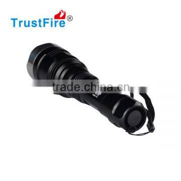 Long distance 1000LM Strong Hunting Flashlight Electric Light Rechargeable Led Torch(1*18650)