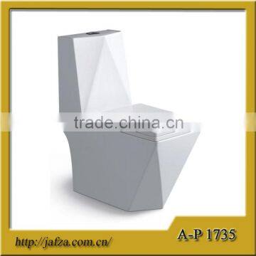 1735 New Design Dual Flushing Fashional Sanitary Ware Washdown One Piece Toilet