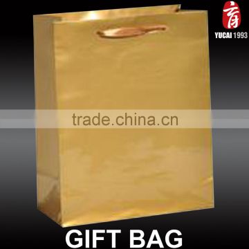 Wholesale Gold Style Custom Print Art Paper Gift Bag