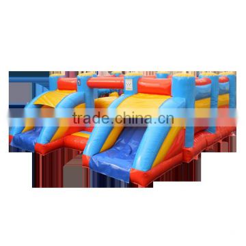 Inflatable Multiplay with front slides - Ocean