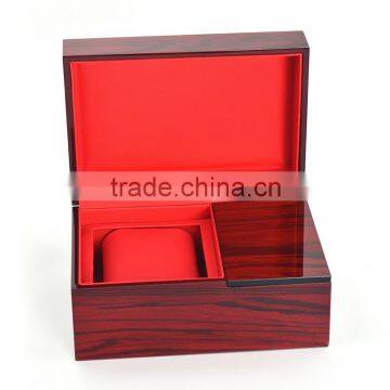 Customized and Wholesale Luxury Wooden Watch Packing Box,painted Watch Box photo-5