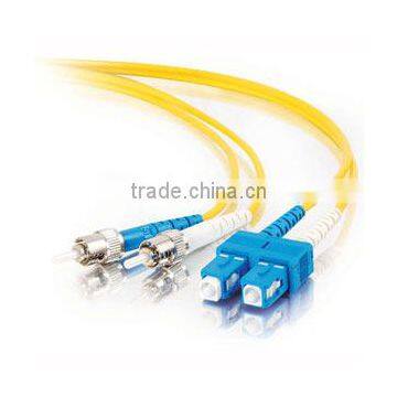 20m SC-ST 9/125 OS1 Duplex Singlemode PVC Fiber Optic Cable