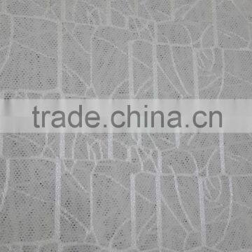 Hot Sell Nylon Elastane Jacquard Visible Mesh Fabric photo-2