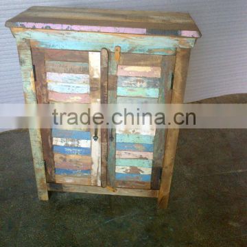 RECYCLE WOOD 2 DOOR CABINET