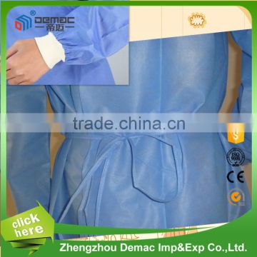 White Dental Disposable Hospital Surgical Gown dental gown