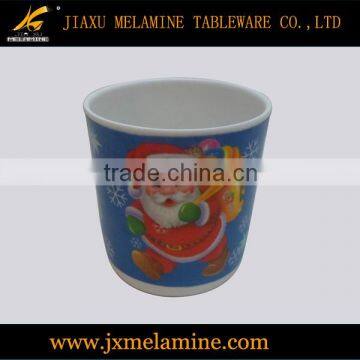 melamine tumbler with X'mas design