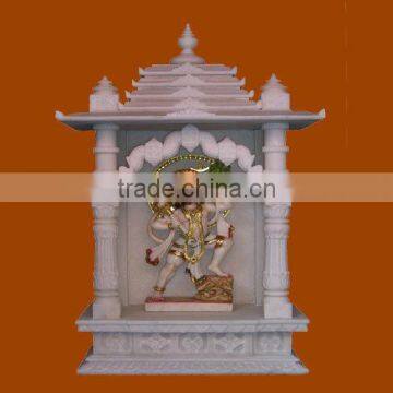 Home Decorative Temple indian temples for home marble Laxmi Deities statue lord sculpture white makrana handmade religious art