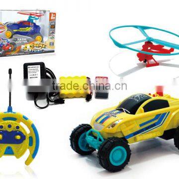 5 ch r/c deformation Robot Car with plane for boys gift.r/c cheap car toys.powwerful r/c car with plane.