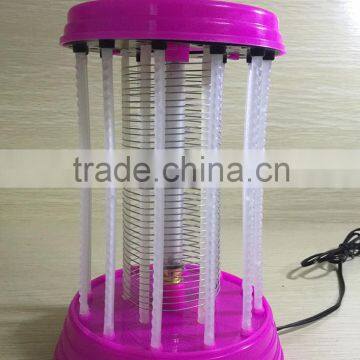 Small electric bug zapper with night lamp