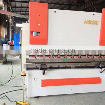 WC67K-63/1600 Hydraulic Press Brake machine / CNC Bending machine with Delem DA52S