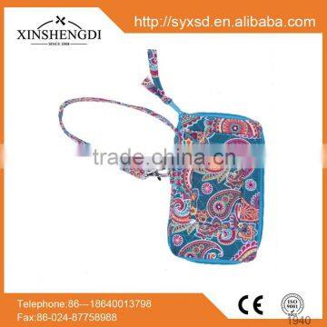 multifunctional ladies purse, wristlet zippered purse, and slip pocket for phone