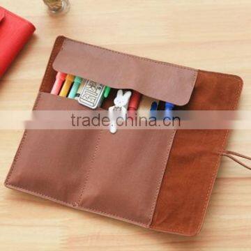 Products Imported From China Wholesale Clear Custom pu Pencil Case Makeup Bag Storage Bag Cosmetic Bag photo-4